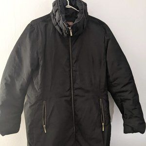 Black Long Ski Jacket